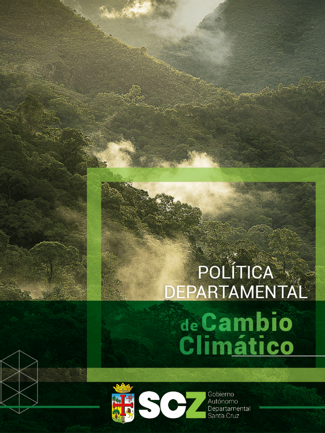 Política Departamental de Cambio Climatico