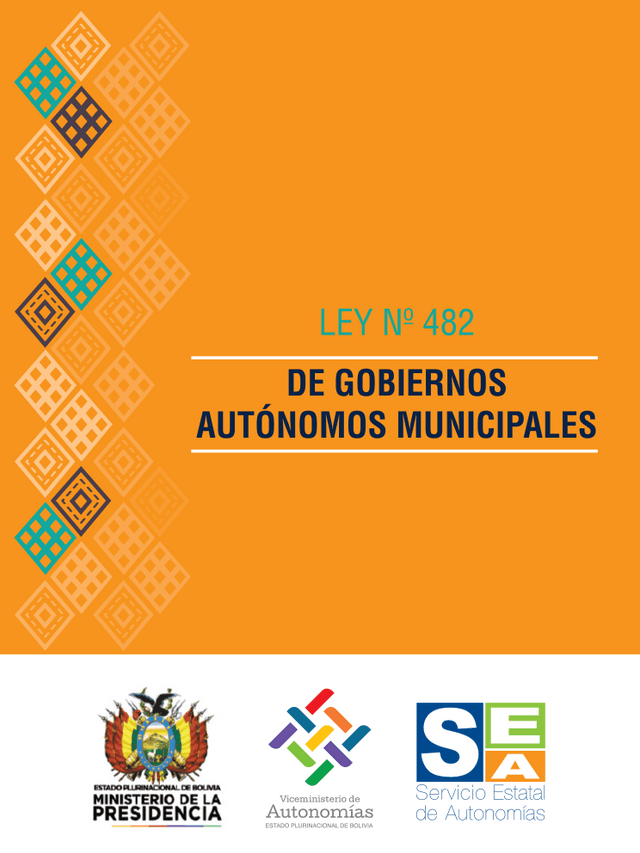 Ley Nº 482 de Gobiernos Autónomos Municipales