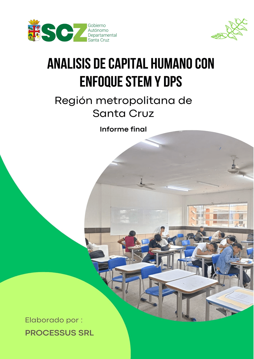 Carátula de ANÁLISIS DE CAPITAL HUMANO CON ENFOQUE STEM Y DPS