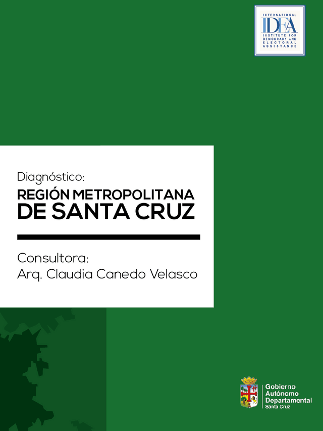 Diagnóstico: Región Metropolitana de Santa Cruz